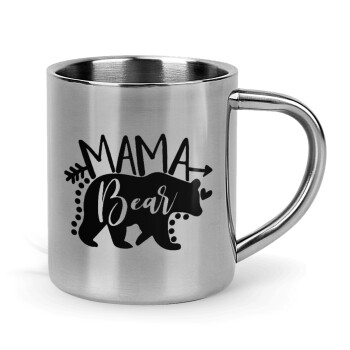 Mama Bear, Mug Stainless steel double wall 300ml