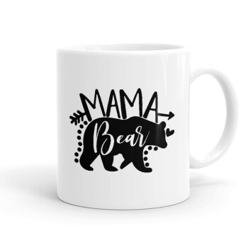 Mama Bear, Ceramic coffee mug, 330ml (1pcs)
