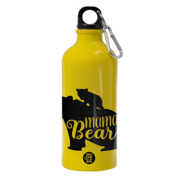 Mama Bear with kid, Water bottle 600ml