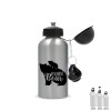 Metallic water jug, Silver, aluminum 500ml