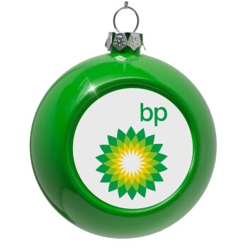 Πρατήριο καυσίμων BP, Green Christmas tree ornament bauble 8cm