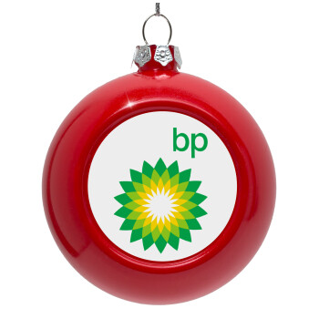 Πρατήριο καυσίμων BP, Red Christmas tree ornament bauble 8cm