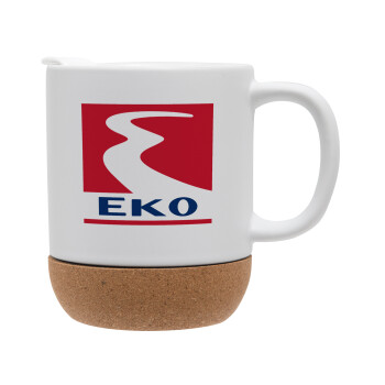 Πρατήριο καυσίμων EKO, Ceramic coffee mug Cork (MAT), 330ml (1pcs)