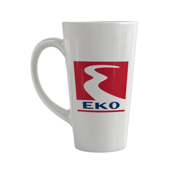 Πρατήριο καυσίμων EKO, Κούπα κωνική Latte Μεγάλη, κεραμική, 450ml