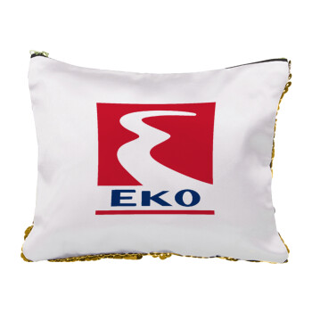 Πρατήριο καυσίμων EKO, Sequin Gold Pouch Cosmetic Bag