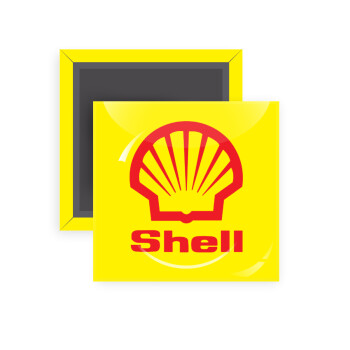 Πρατήριο καυσίμων SHELL, Μαγνητάκι ψυγείου τετράγωνο διάστασης 5x5cm