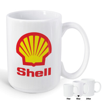 Πρατήριο καυσίμων SHELL, Κούπα Mega, κεραμική, 450ml