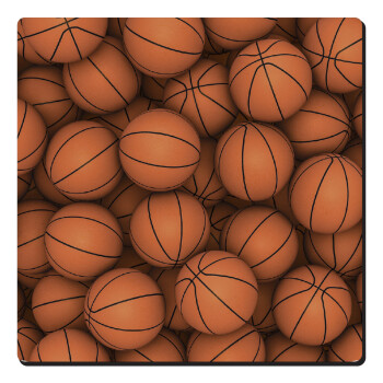 Basketballs, Τετράγωνο μαγνητάκι ξύλινο 6x6cm