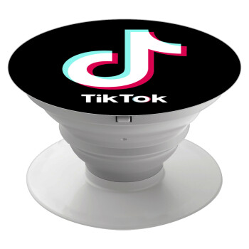 tik tok black, Phone Holders Stand  White Hand-held Mobile Phone Holder