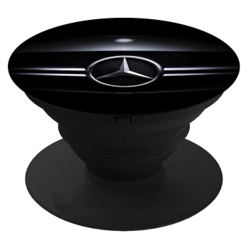 Mercedes car, Phone Holders Stand  Black Hand-held Mobile Phone Holder