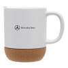 Ceramic coffee mug Cork (MAT), 330ml (1pcs)