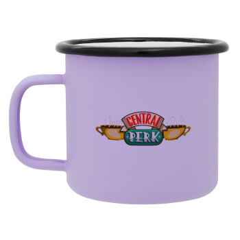 Central perk, Κούπα Μεταλλική εμαγιέ ΜΑΤ Light Pastel Purple 360ml