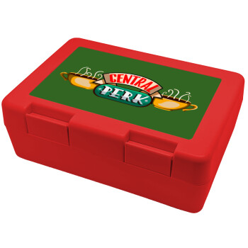 Central perk, Children's cookie container RED 185x128x65mm (BPA free plastic)