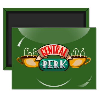 Central perk, Ορθογώνιο μαγνητάκι ψυγείου διάστασης 9x6cm