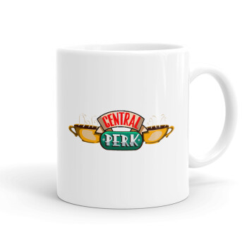 Central perk, Ceramic coffee mug, 330ml (1pcs)
