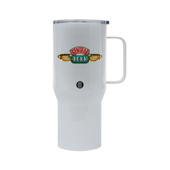 Central perk, Tumbler με καπάκι, διπλού τοιχώματος (θερμό) 750L