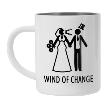 Couple Wind of Change, Mug Stainless steel double wall 450ml