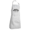 Adult Chef Apron (with sliders and 2 pockets)