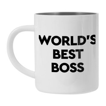 World's best boss, Mug Stainless steel double wall 450ml