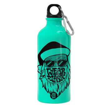 Santa wear mask, Water bottle 600ml