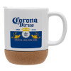 Ceramic coffee mug Cork (MAT), 330ml (1pcs)