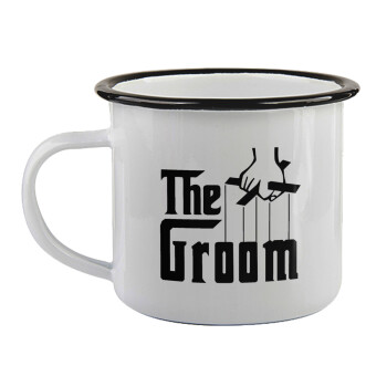 The Groom, Κούπα εμαγιέ με μαύρο χείλος 360ml