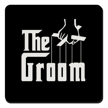 The Groom, Τετράγωνο μαγνητάκι ξύλινο 9x9cm