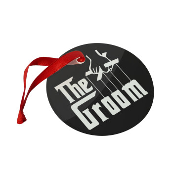 The Groom, Christmas ornament glass 9cm