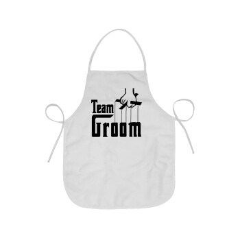 Team Groom, Ποδιά Σεφ Ολόσωμη κοντή Ενηλίκων (63x75cm)