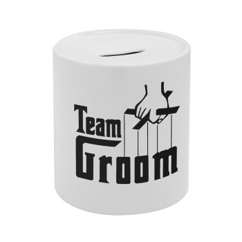 Team Groom, Κουμπαράς πορσελάνης με τάπα