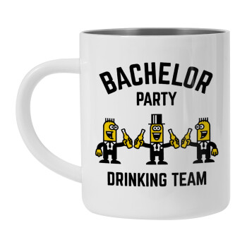 Bachelor Party Drinking Team, Mug Stainless steel double wall 450ml