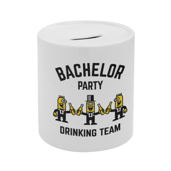 Bachelor Party Drinking Team, Κουμπαράς πορσελάνης με τάπα