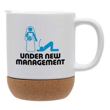 Under new Management, Ceramic coffee mug Cork (MAT), 330ml (1pcs)