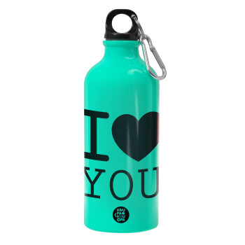 I Love you classic, Water bottle 600ml