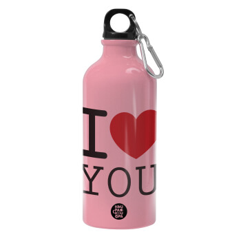 I Love you classic, Water bottle 600ml