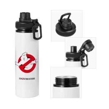 Ghostbusters, Metal water bottle with safety cap, aluminum 850ml