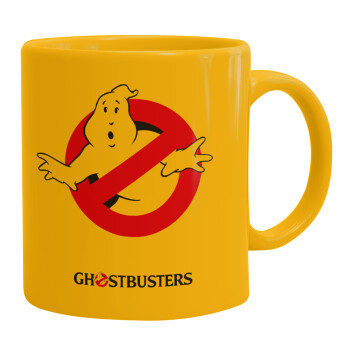 Ghostbusters, Κούπα, κεραμική κίτρινη, 330ml