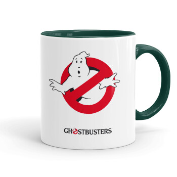 Ghostbusters, Κούπα χρωματιστή πράσινη, κεραμική, 330ml