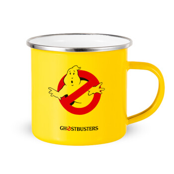 Ghostbusters, Yellow Enamel Metallic Cup 360ml