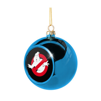 Ghostbusters, Blue Christmas tree ball ornament 8cm