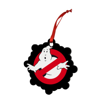 Ghostbusters, Στολίδι Χριστουγεννιάτικο στολίδι snowflake ξύλινο 7.5cm