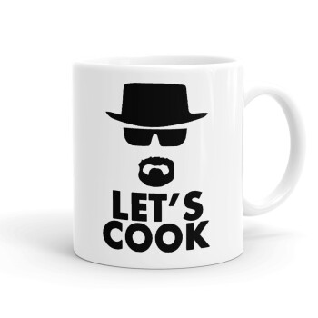Let's cook, Καπέλο Ενηλίκων Flat Snapback Λευκό/Μαύρο, (POLYESTER, ΕΝΗΛΙΚΩΝ, UNISEX, ONE SIZE)