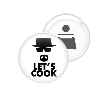 Let's cook, Μαγνητάκι και ανοιχτήρι μπύρας στρογγυλό διάστασης 5,9cm