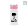 Pink stainless steel thermal flask, 320ml