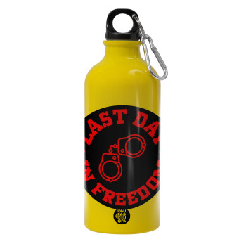 Last day in freedom, Water bottle 600ml