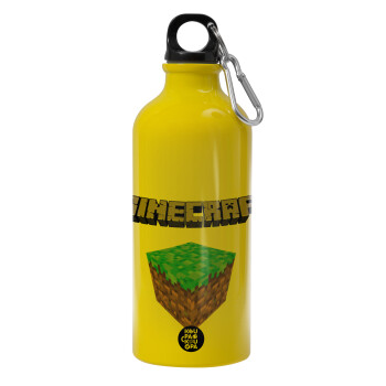 Minecraft dirt, Water bottle 600ml