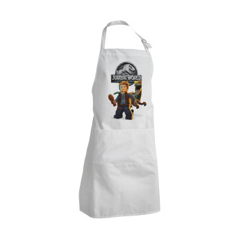 Jurassic world, Adult Chef Apron (with sliders and 2 pockets)