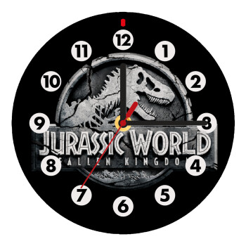 Jurassic world, Ρολόι τοίχου ξύλινο (20cm)