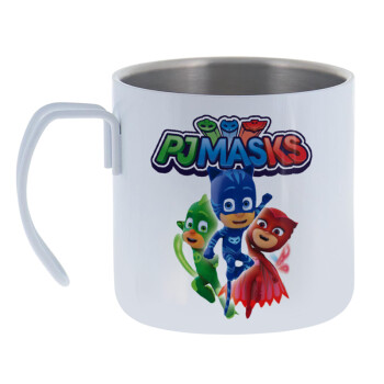 PJ masks, Mug Stainless steel double wall 400ml