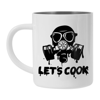 Let's cook mask, Mug Stainless steel double wall 450ml